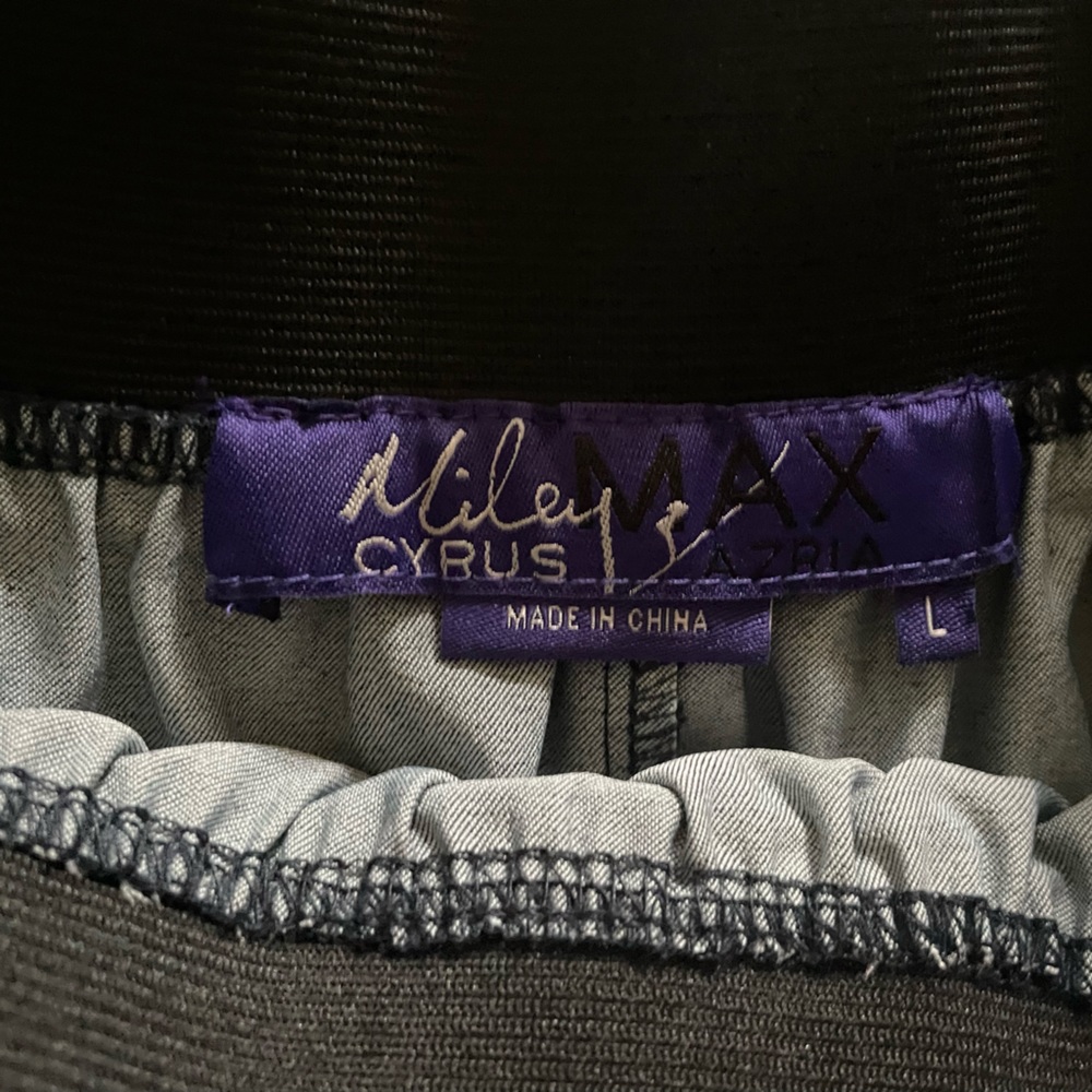 Miley Cyrus MAX/AZRIA Indigo Skirt -Large